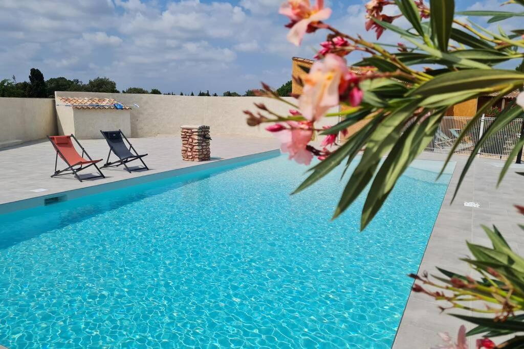 Appart Cosy Avec Son Exterieur Chaleureux,Piscine Et Parking Prive فونتفيل المظهر الخارجي الصورة