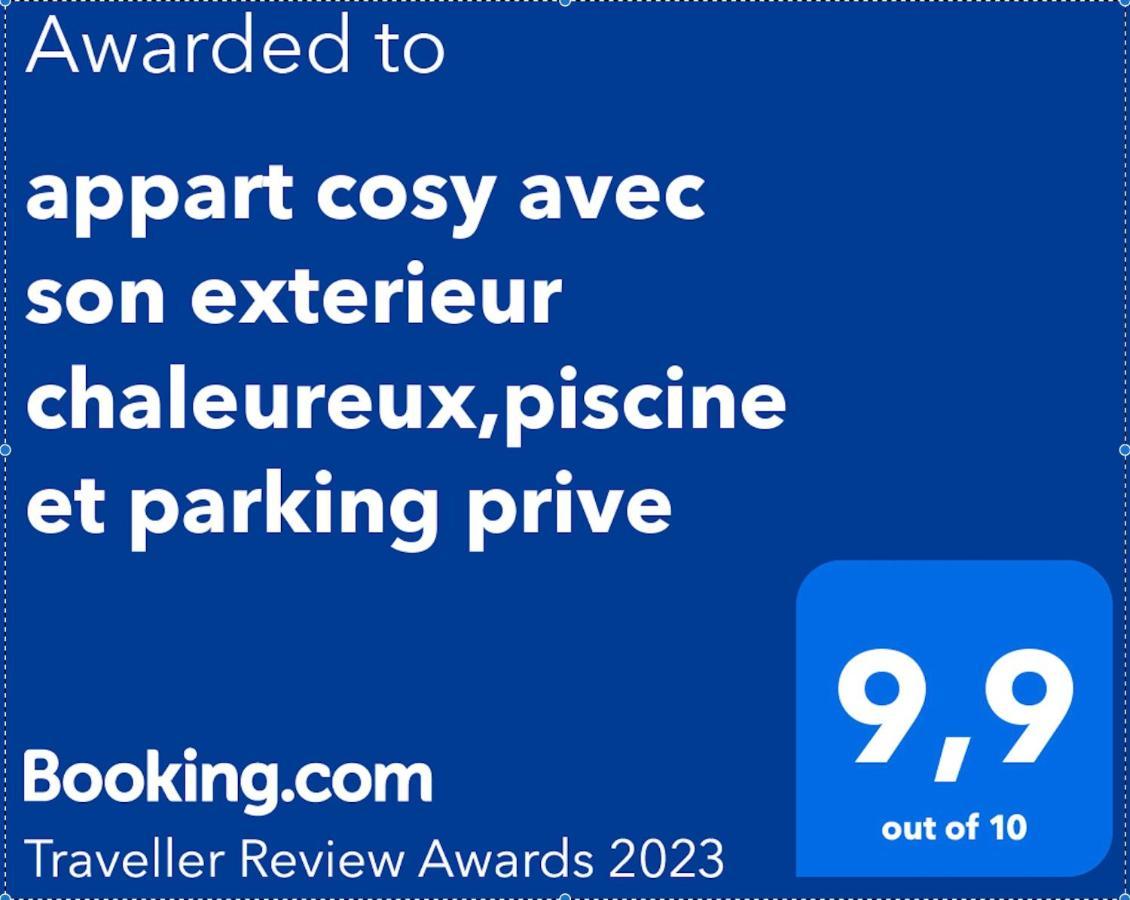 Appart Cosy Avec Son Exterieur Chaleureux,Piscine Et Parking Prive فونتفيل المظهر الخارجي الصورة